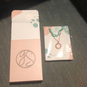 Gemma Simone gold as turquoise layered necklace